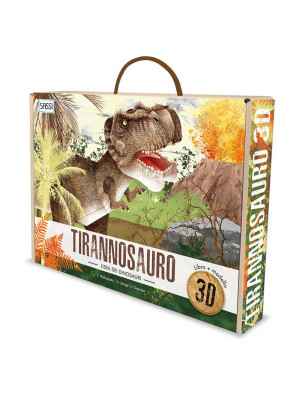 L'era dei dinosauri. Il tirannosauro 3D. Con Giocattolo